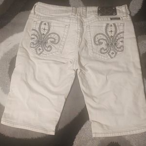 Miss Me bermuda shorts with lots of being size 32